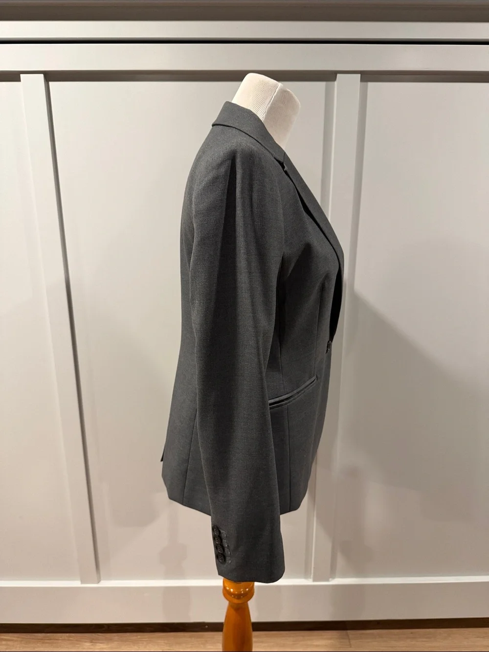 J. Crew Women's Gray 100% Wool suit